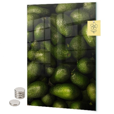 Tablă magnetică pentru magneti Avocado