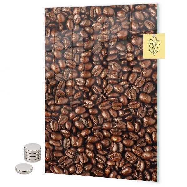 Tablă magnetică pentru magneti boabe de cafea
