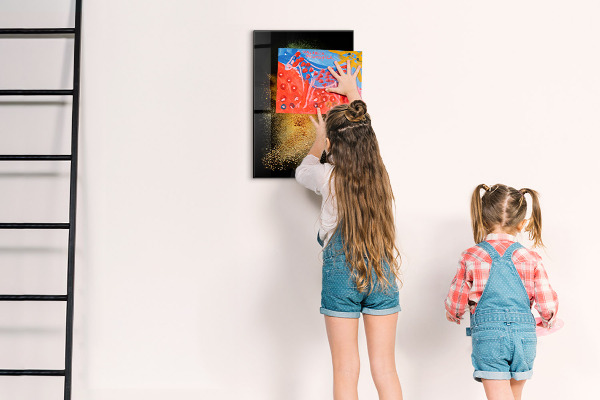 Tablă magnetică pentru magneti Condimente vărsate