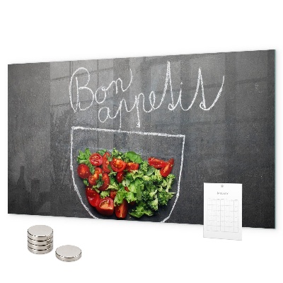 Tablă magnetică Inscripția Poftă bună