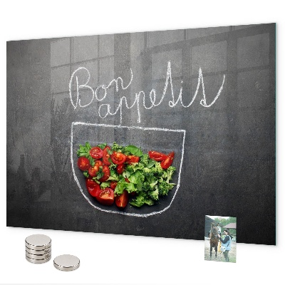 Tablă magnetică Inscripția Poftă bună