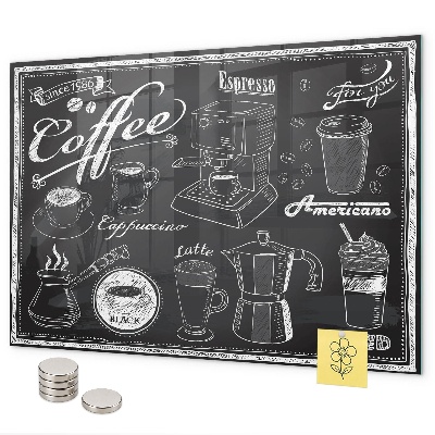Tablă magnetică Aparate de cafea