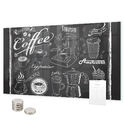 Tablă magnetică Aparate de cafea
