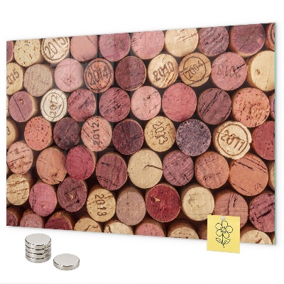 Tablă magnetică perete Dopuri de vin