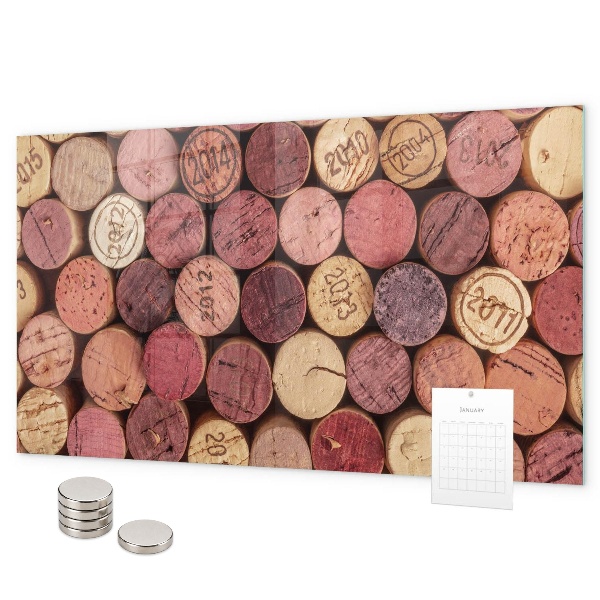 Tablă magnetică perete Dopuri de vin