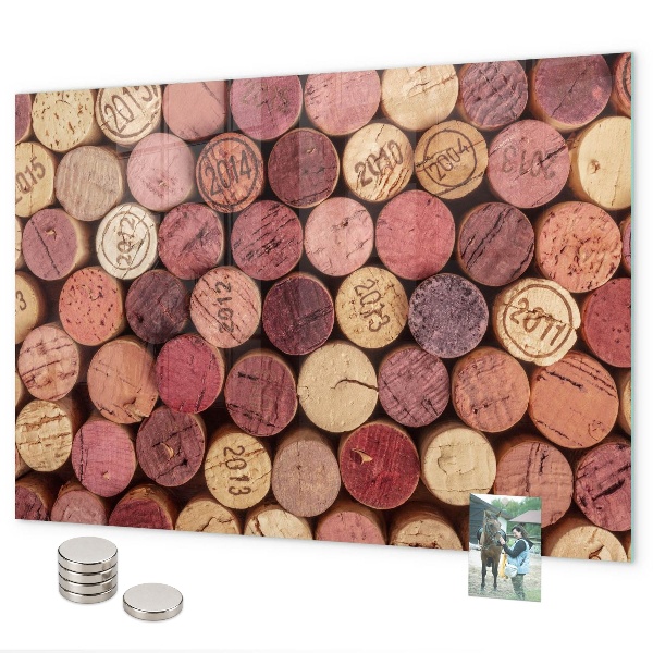 Tablă magnetică perete Dopuri de vin