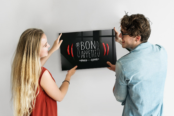 Tablă magnetică Inscripția Poftă bună