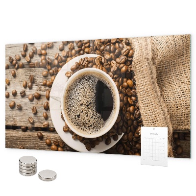 Tablă magnetică O pungă de cafea