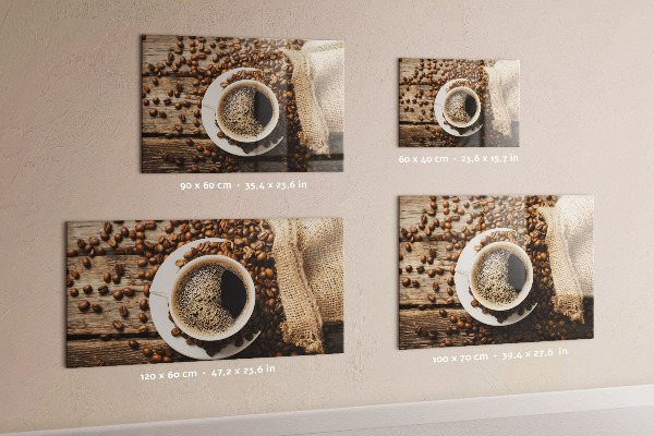 Tablă magnetică O pungă de cafea