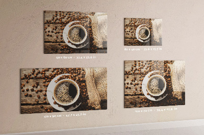 Tablă magnetică O pungă de cafea