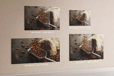 Tablă magnetică Un plic de cafea proaspătă