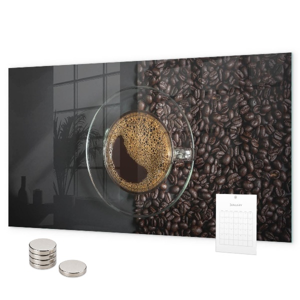 Tablă magnetică perete O ceașcă de cafea