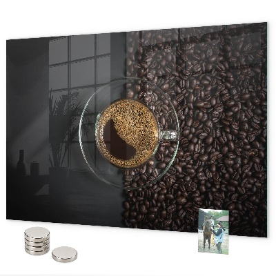 Tablă magnetică perete O ceașcă de cafea