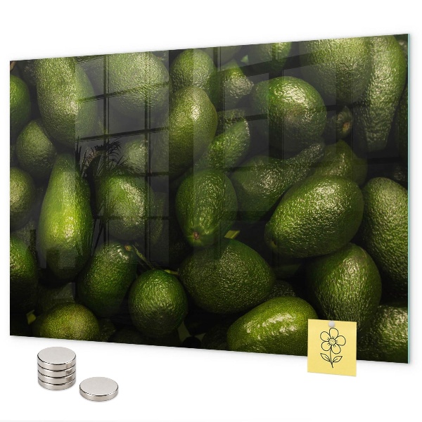 Tablă magnetică perete Avocado
