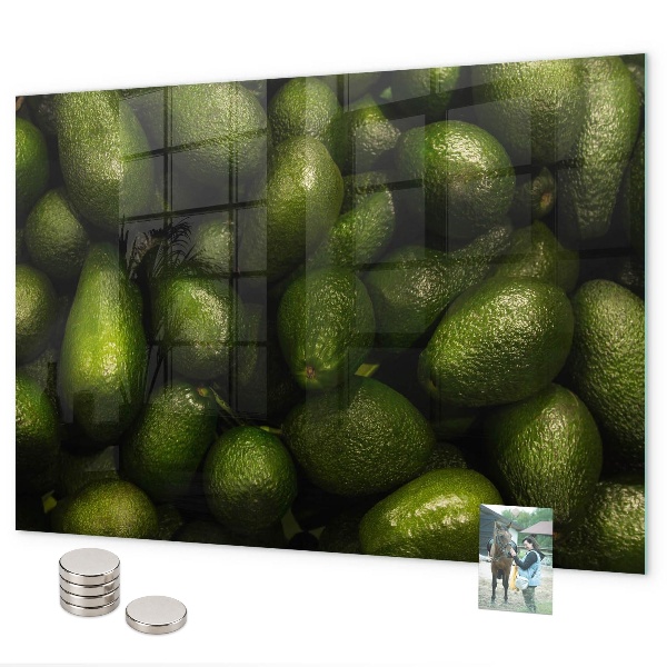 Tablă magnetică perete Avocado