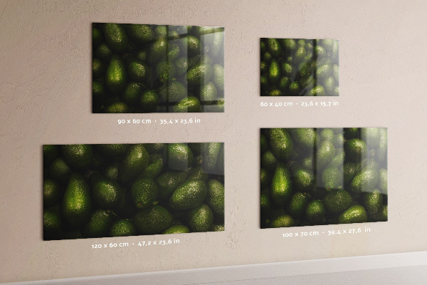Tablă magnetică perete Avocado