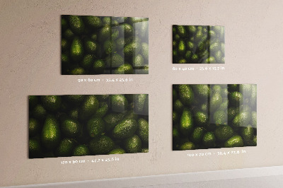 Tablă magnetică perete Avocado