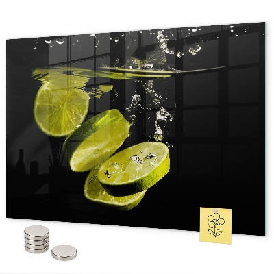 Tablă magnetică perete Lime
