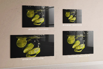 Tablă magnetică perete Lime
