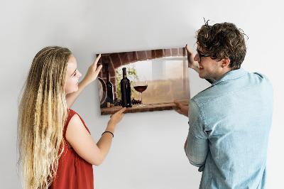 Tablă magnetică Sticle de vin