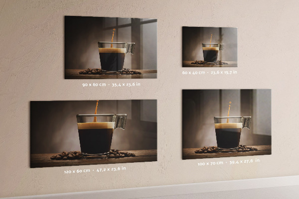 Tablă magnetică O ceașcă de cafea