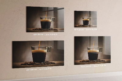 Tablă magnetică O ceașcă de cafea