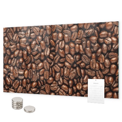 Tablă magnetică perete boabe de cafea