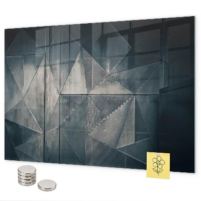 Tablă magnetică Abstracție metalică