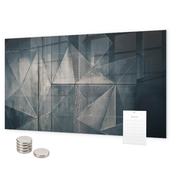 Tablă magnetică Abstracție metalică