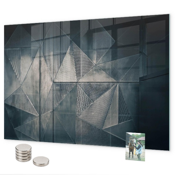 Tablă magnetică Abstracție metalică