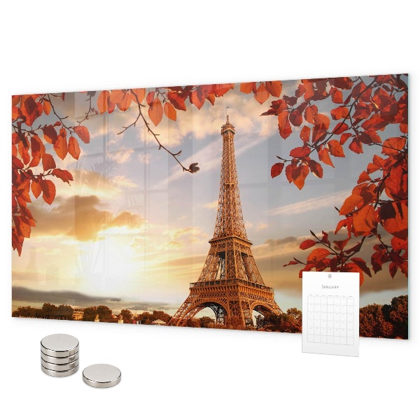 Tablă magnetică perete Turnul Eiffel