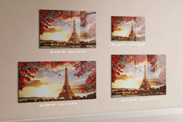 Tablă magnetică perete Turnul Eiffel