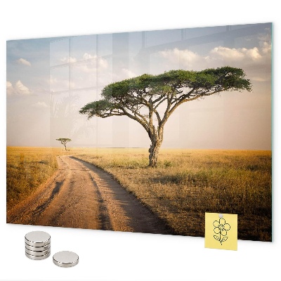 Tablă magnetică perete Peisaj african