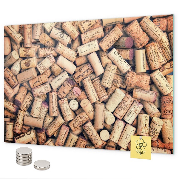 Tablă magnetică Dopuri de vin