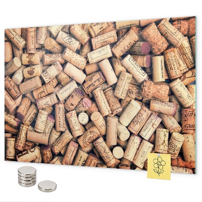 Tablă magnetică Dopuri de vin