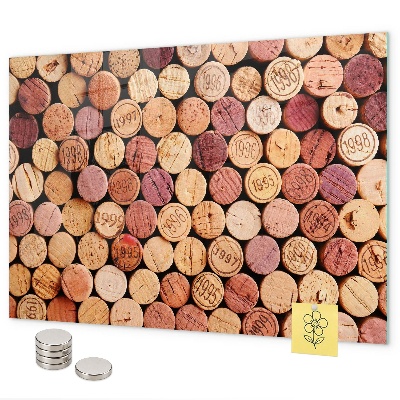 Tablă magnetică Dopuri de vin