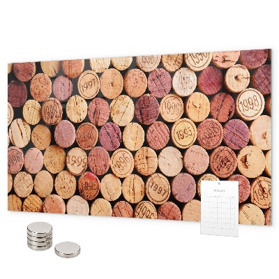 Tablă magnetică Dopuri de vin