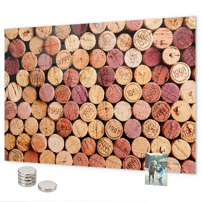 Tablă magnetică Dopuri de vin