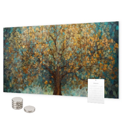 Tablă magnetică perete Arborele mozaic