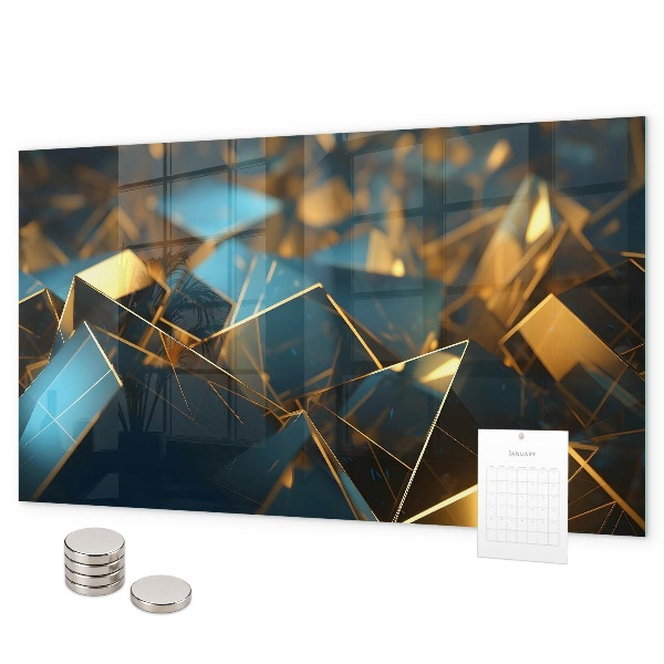 Tablă magnetică Abstracție decorativă