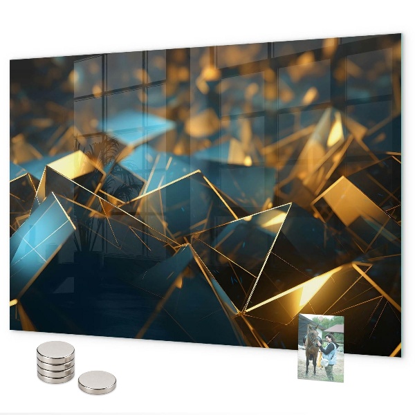 Tablă magnetică Abstracție decorativă
