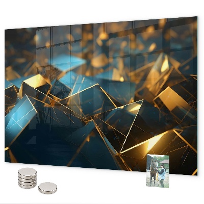 Tablă magnetică Abstracție decorativă
