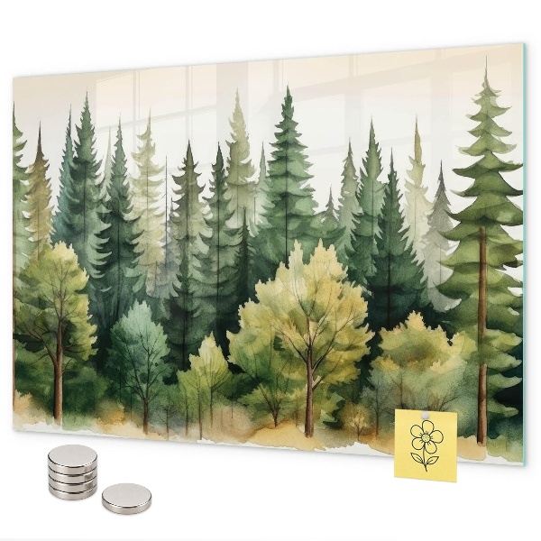 Tablă magnetică Peisaj forestier