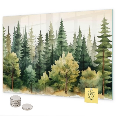 Tablă magnetică Peisaj forestier