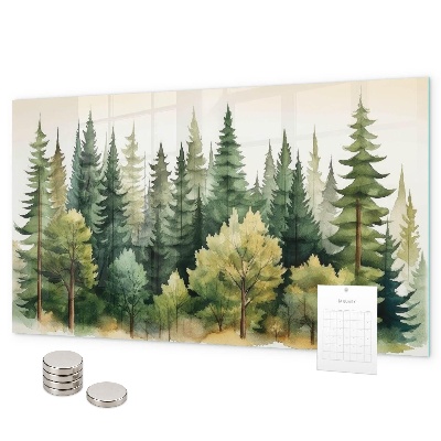 Tablă magnetică Peisaj forestier