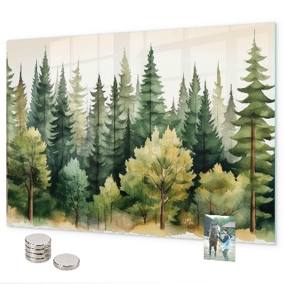 Tablă magnetică Peisaj forestier