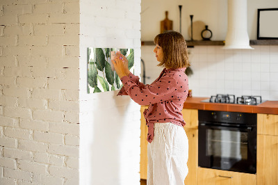 Tablă magnetică perete frunze de palmier