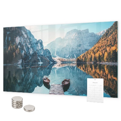 Tablă magnetică Bărci pe lac