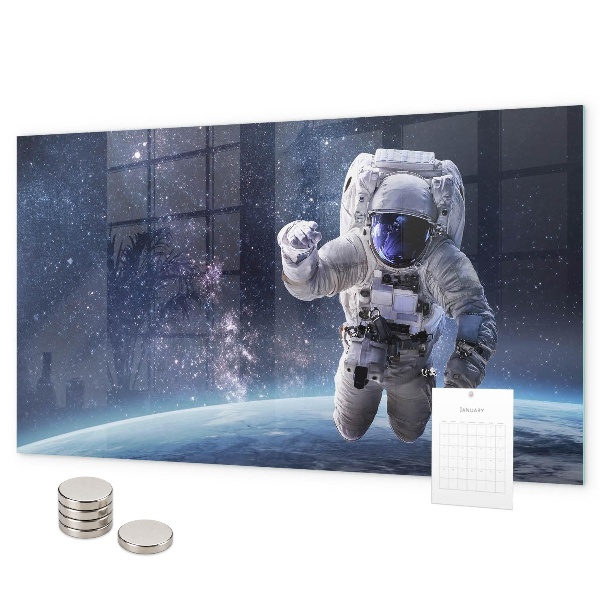 Tablă magnetică perete Astronaut