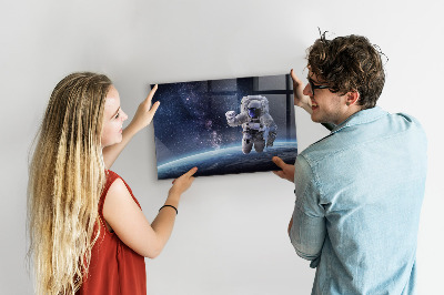 Tablă magnetică perete Astronaut